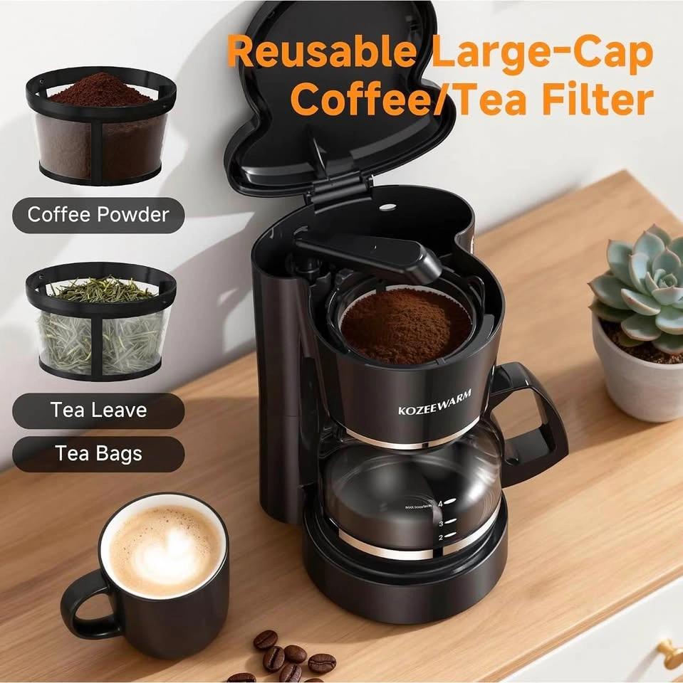 Coffee Maker, 5 Cup Drip Coffee Machine - photo 5