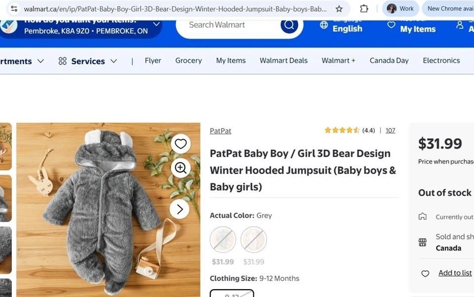 Baby Jumpsuit Snowsuit - photo 4