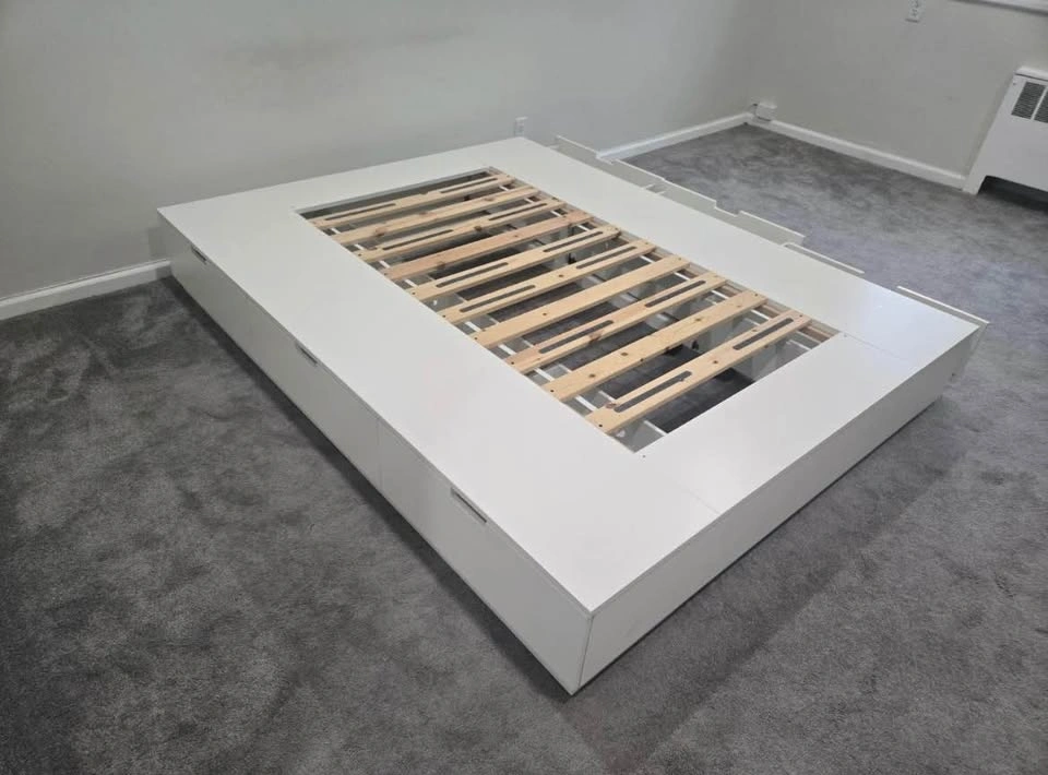 NORDLI King Bed Frame with 6 Drawers - photo 5