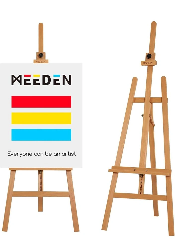 Brand New Wooden Art Easel - Solid Beechwood, Adjustable - photo 2