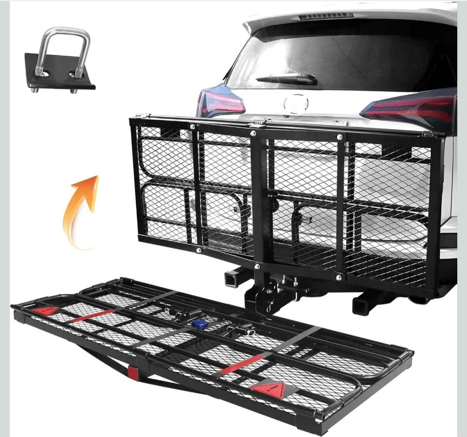 Brand New Hitch Mount Cargo Carrier 60x24x14 - 500lb Capacity - photo 2