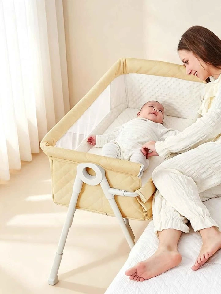 Brand New Baby Bedside Bassinet Sleeper with Wheels - photo 2