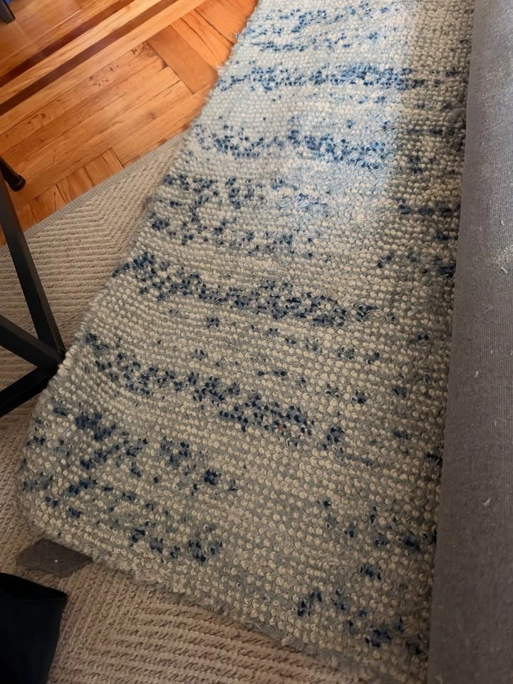 West Elm Distressed Foliage Rug 5x8 - photo 2