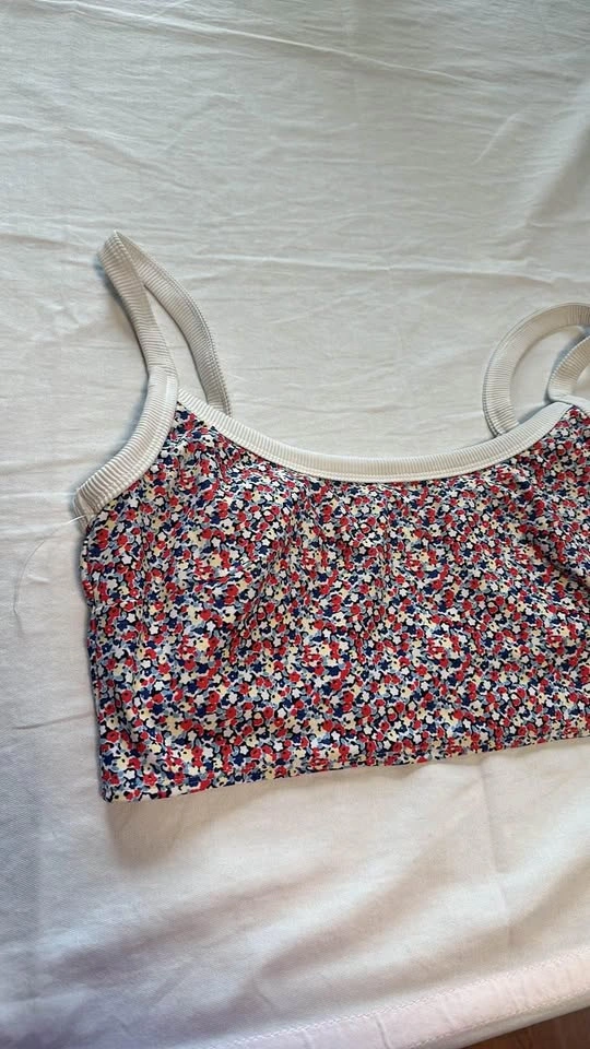 Aerie Floral Camisole Tube top Style/sports bra - photo 3