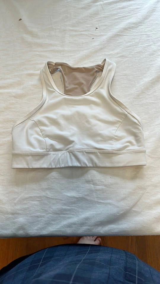 Lululemon Women's White Sports Bra