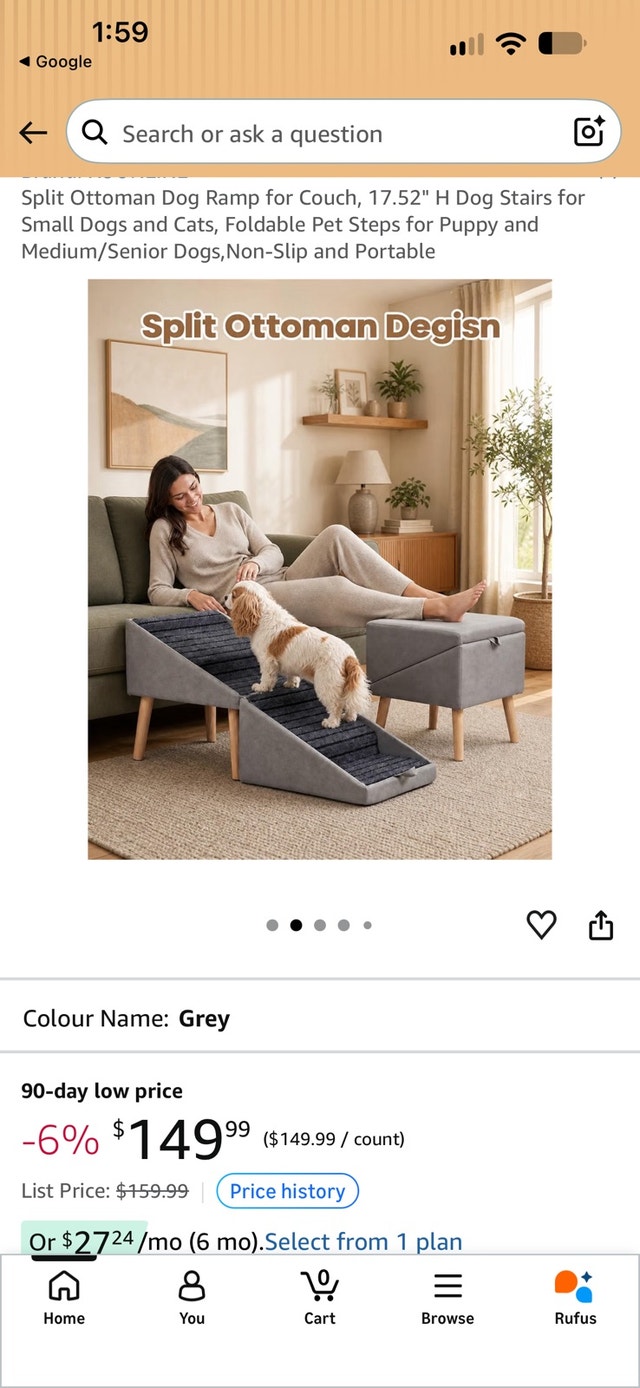 Dog / Ottoman Ramp Like New in Box - photo 2