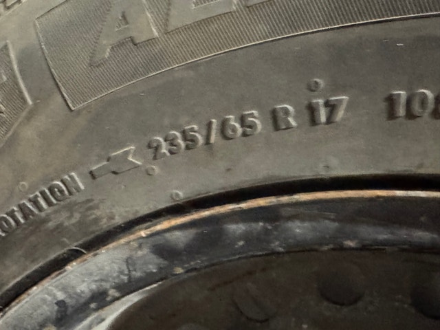 Brand New Tire 235/35 R 17 M&S Winter Tire on Rim - photo 5