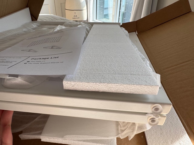 Brand New in the Box Pet Gate - White - photo 5