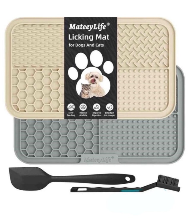 3 Brand New Dog Lick Mats (2 per set)