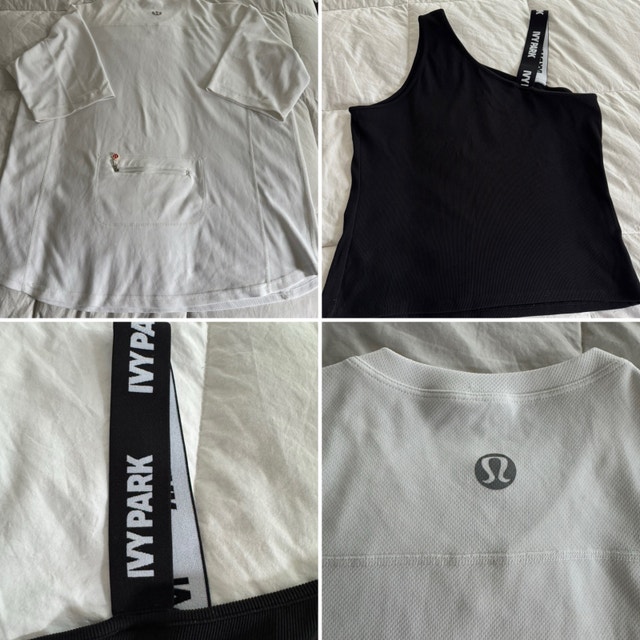 Ladies Size XL Lululemon/ IVY Park Clothing $20 each