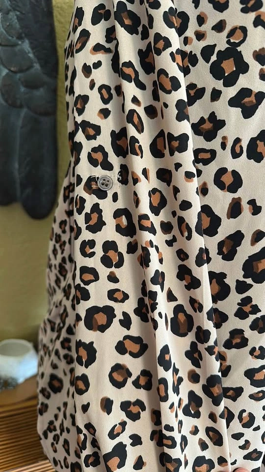 Lord & Taylor Leopard Print V-Neck Blouse - photo 4