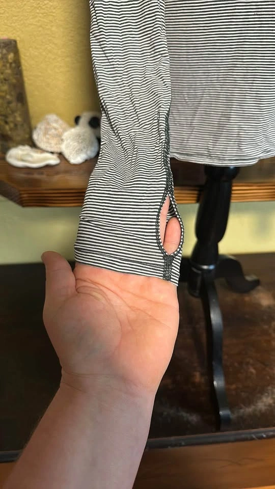 Lululemon Striped Long Sleeve Top - photo 2