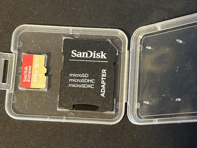 SanDisk Extreme 256GB microSDXC Memory Card