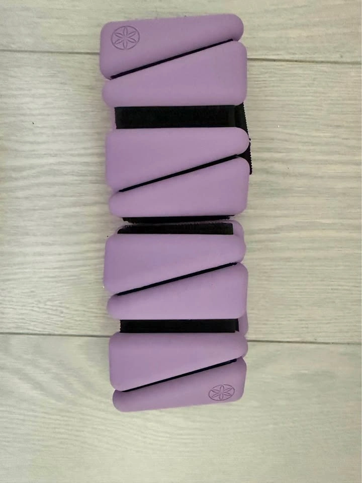 Gaiam Wrist/Ankle Weights (Pair, Lilac)