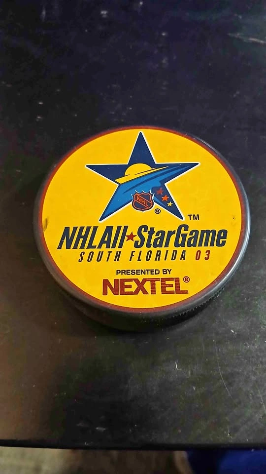 2003 NHL All-Star Game South Florida Hockey Puck