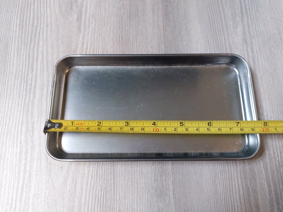 Small Stainless Steel Tray (4x7.5in) - photo 2