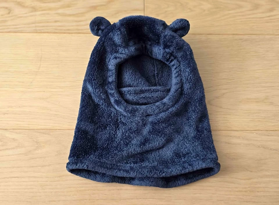 6-12m Kombi Balaclava with little bear ears (navy)