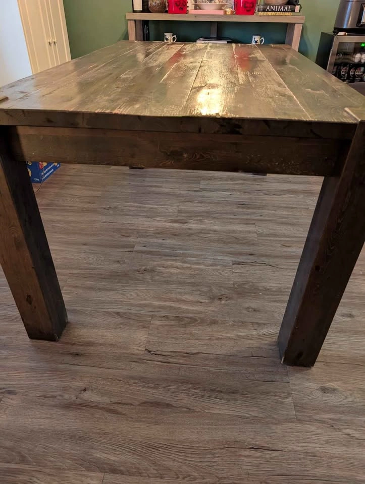 Ashley furniture rustic dining table - photo 2