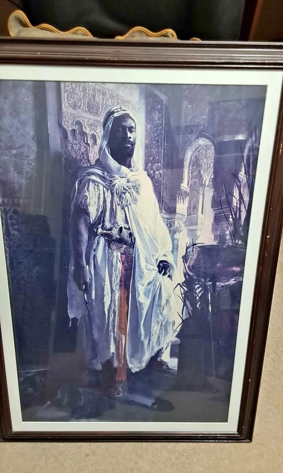 Large art print of the Moorish Chief