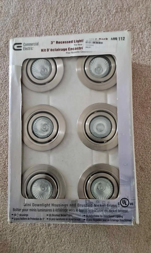 6 silver recessed lights near Londonderry Mall