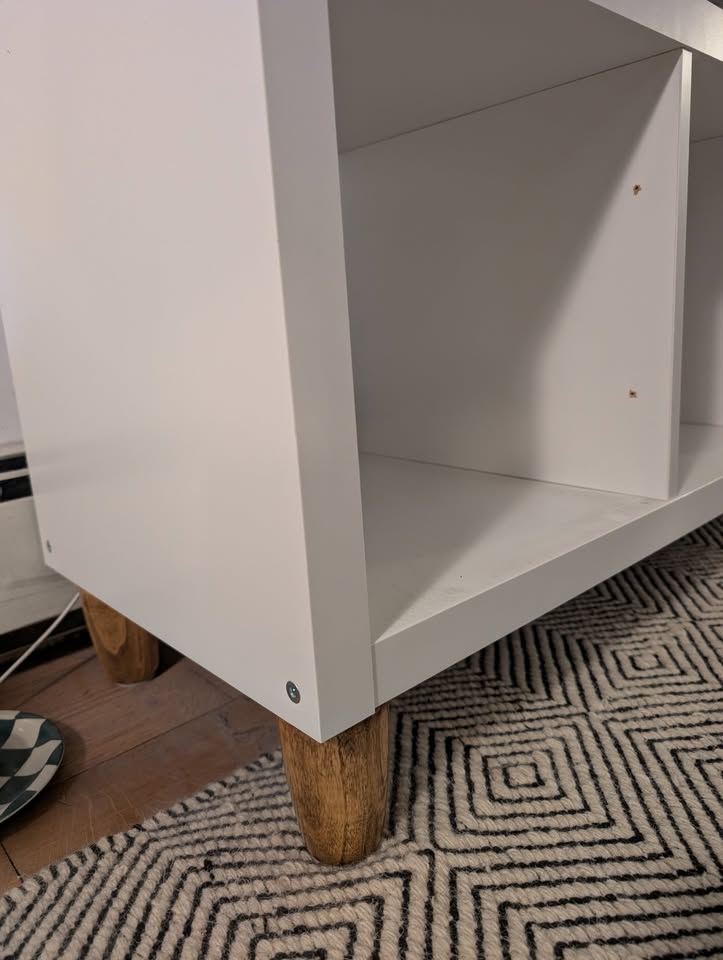 IKEA Kallax shelf w/ legs - photo 3