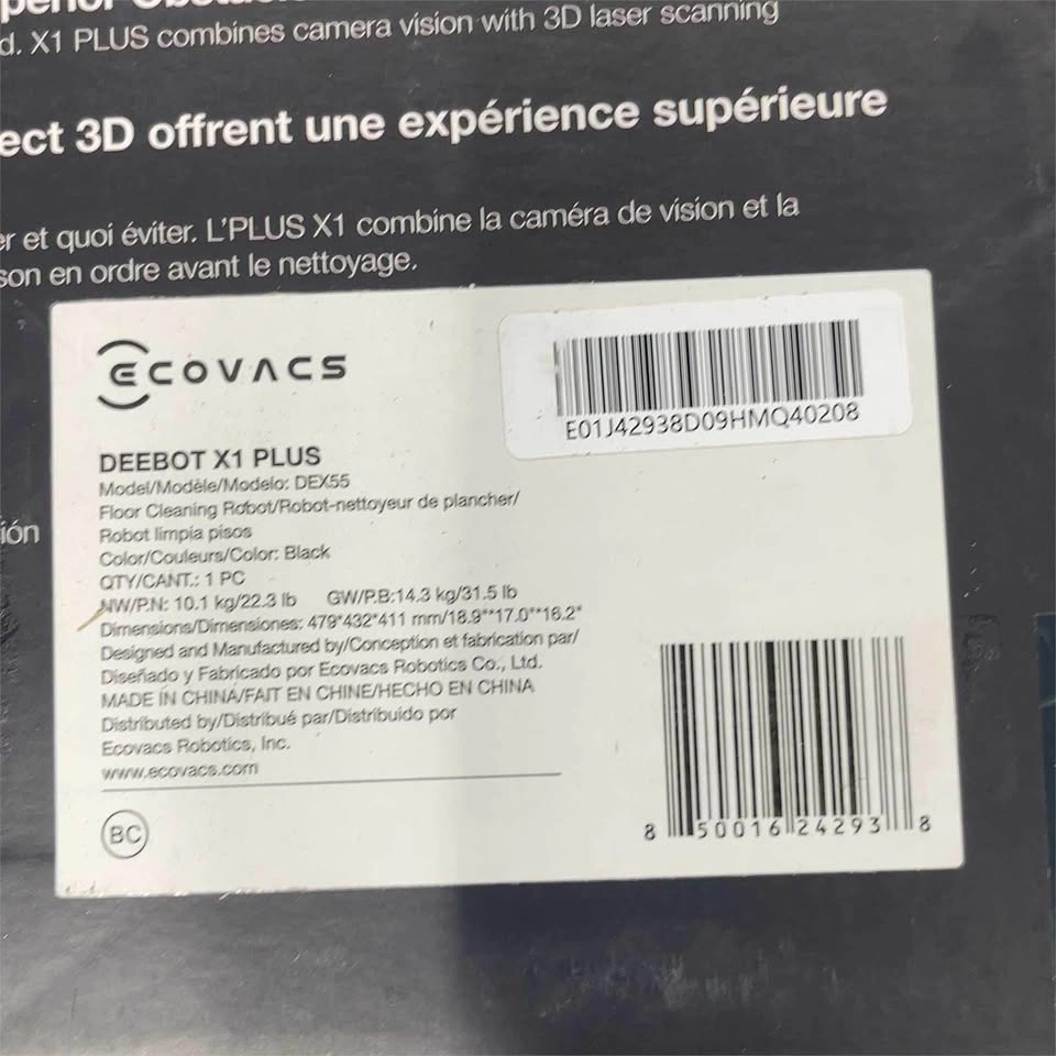 Ecovacs Deebot X1 Plus Robotic Vacuum & Mop - photo 5