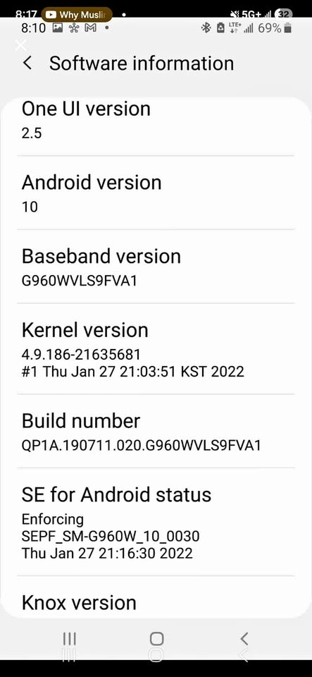 Samsung Galaxy S9 — 64GB — Unlocked — Great Battery