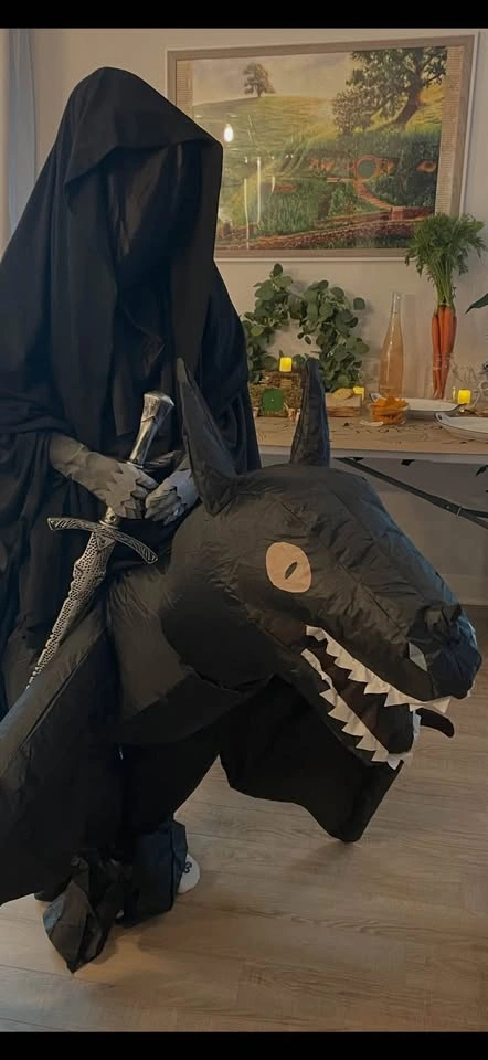 Inflatable ride on Dragon Halloween costume - photo 4
