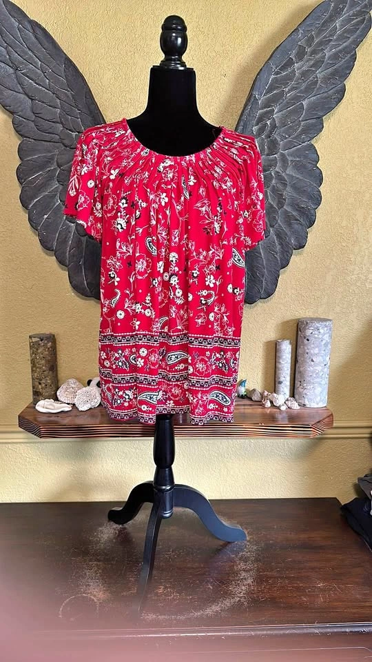 Style & Co Floral shirt Top