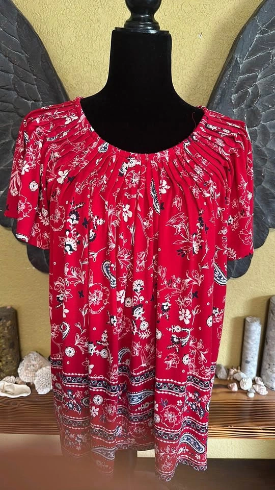 Style & Co Floral shirt Top - photo 3