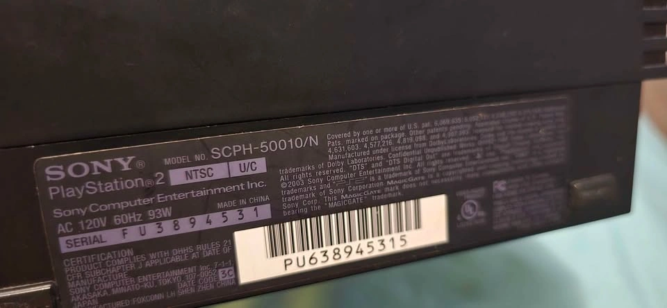 Sony PlayStation 2 PS2 Fat + Genuine Sony Network Adapter - photo 4