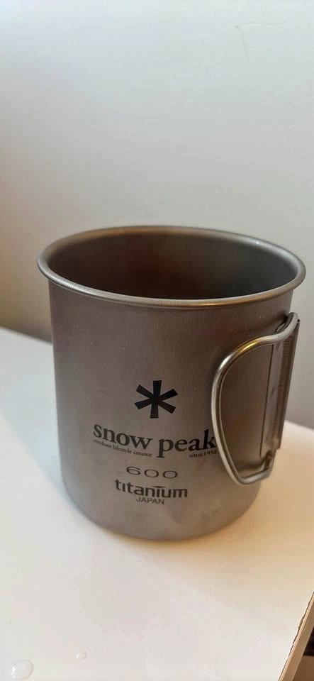 Snow Peak Titanium 600 Mug