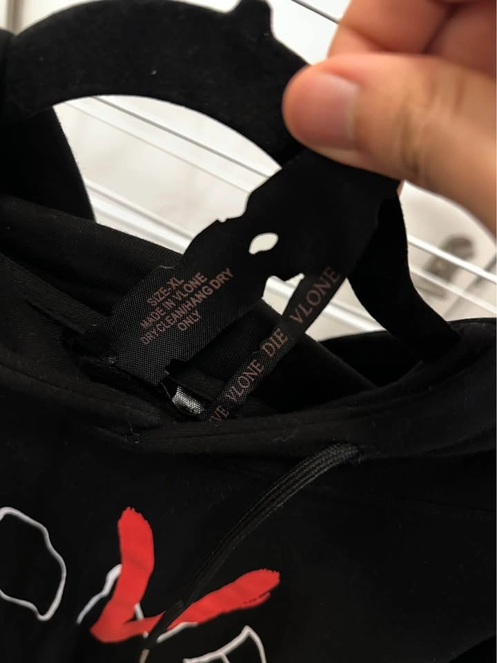 Vlone black hoodie - photo 3