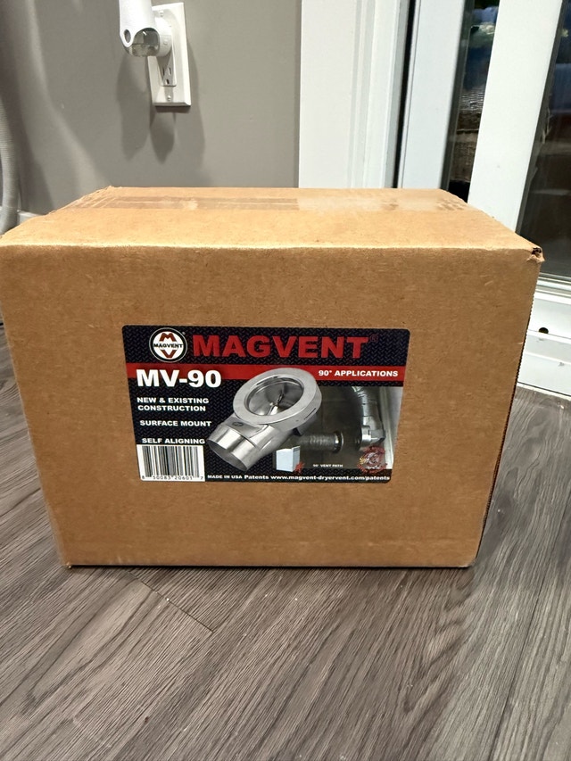 BN MagVent MV-90 Magnetic Dryer Vent Coupling – 90°