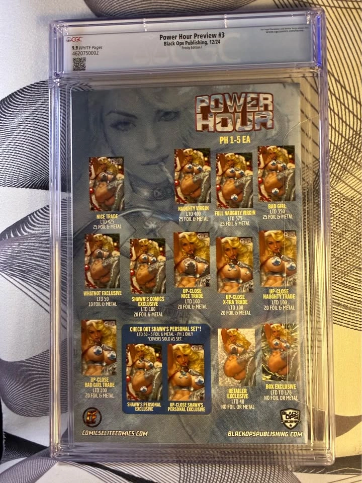 Power Hour 3 CGC 9.9 (Frosty Edition I) - photo 2