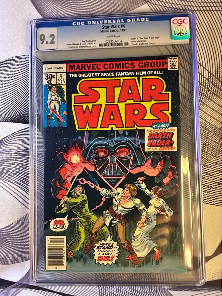 Star Wars 4 CGC 9.2 (Marvel Comics)