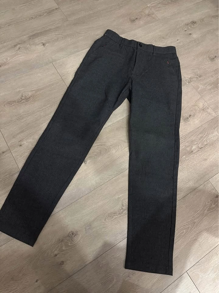 Men’s slim Polyester pants L