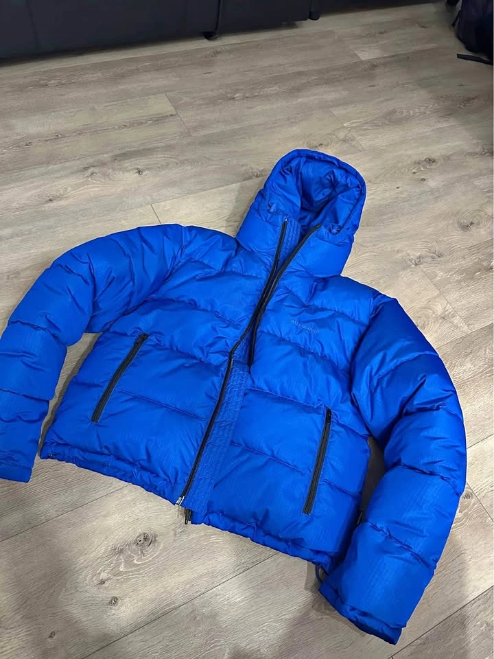 Balenciaga Padded Jacket Blue size 46