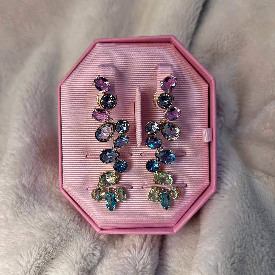 Swarovski Gema drop earrings
