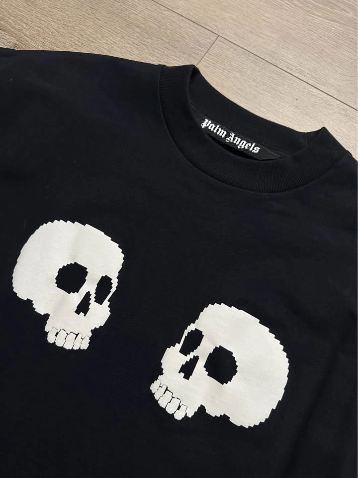 Palm Angels Twin Skull Tshirt XL - photo 2