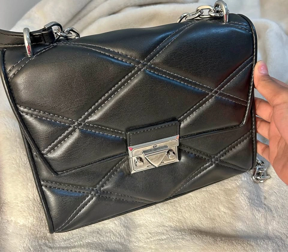 Michael Kors Medium Serena Quilted Flap Shoulder Bag