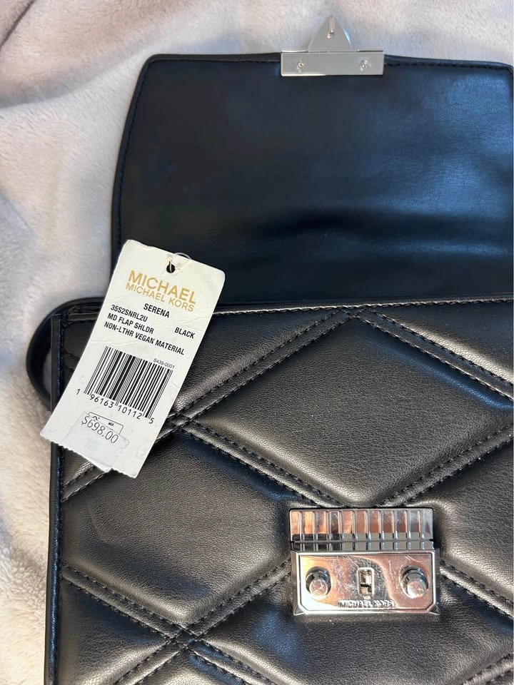 Michael Kors Medium Serena Quilted Flap Shoulder Bag - photo 5