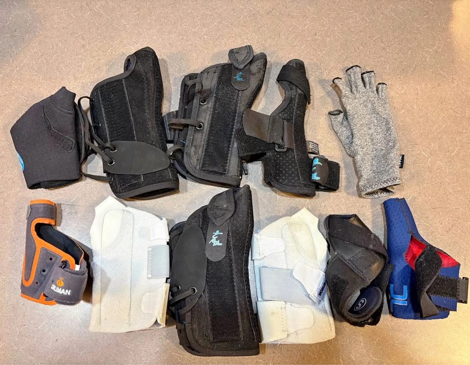 Orliman and IMAK Wrist Devices and Compression Glove Bundle