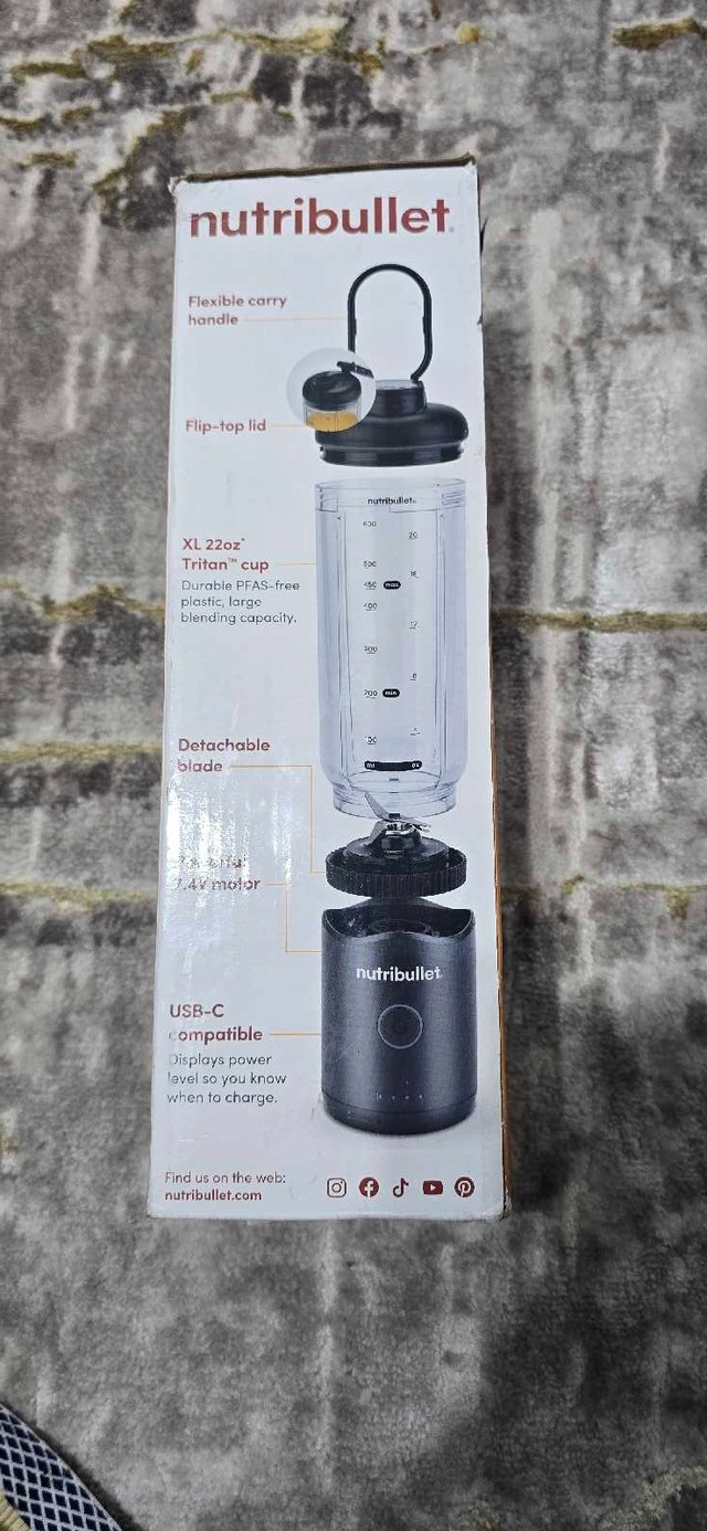 Nutribullet Flex Portable Blender - 22oz - photo 2