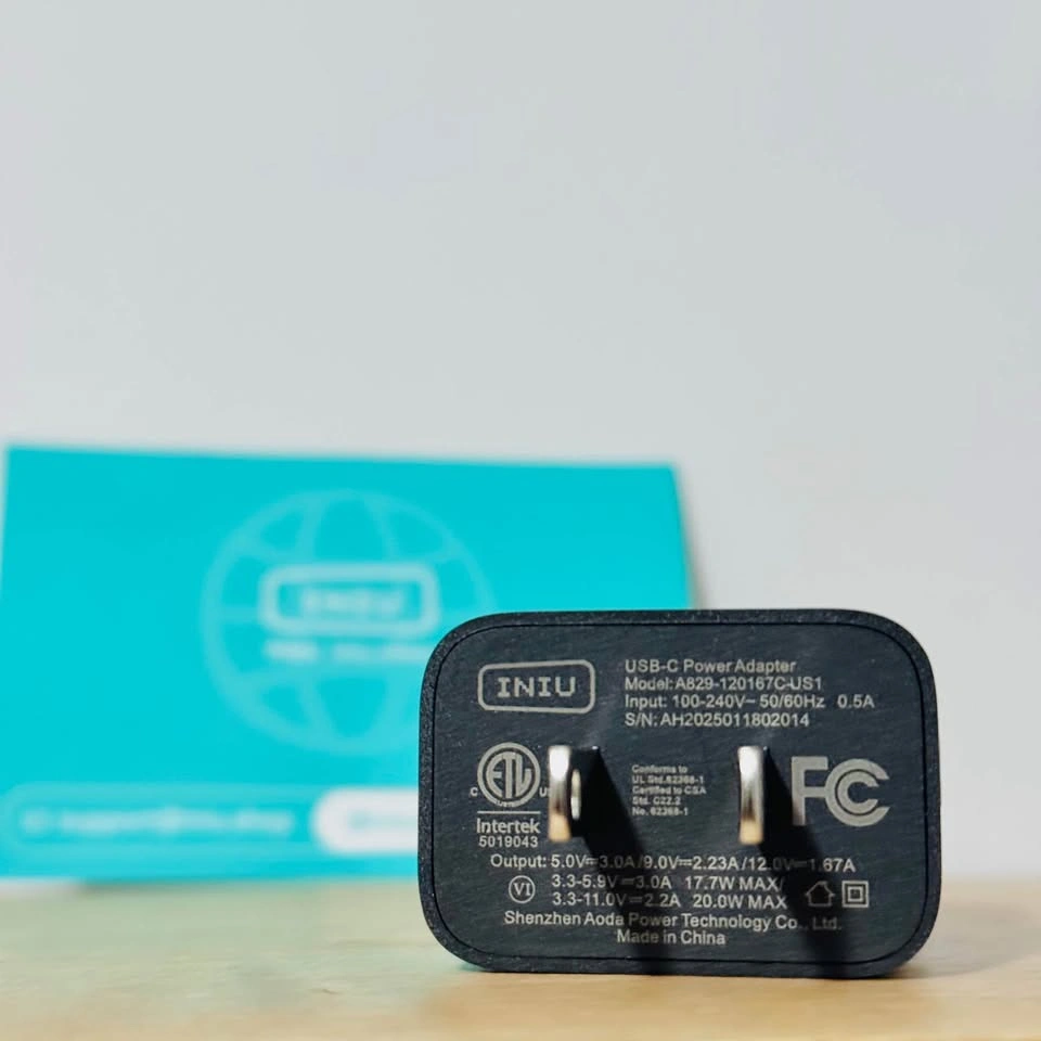 20w USB-C Wall Plug Charger INIU - Brand New - photo 2