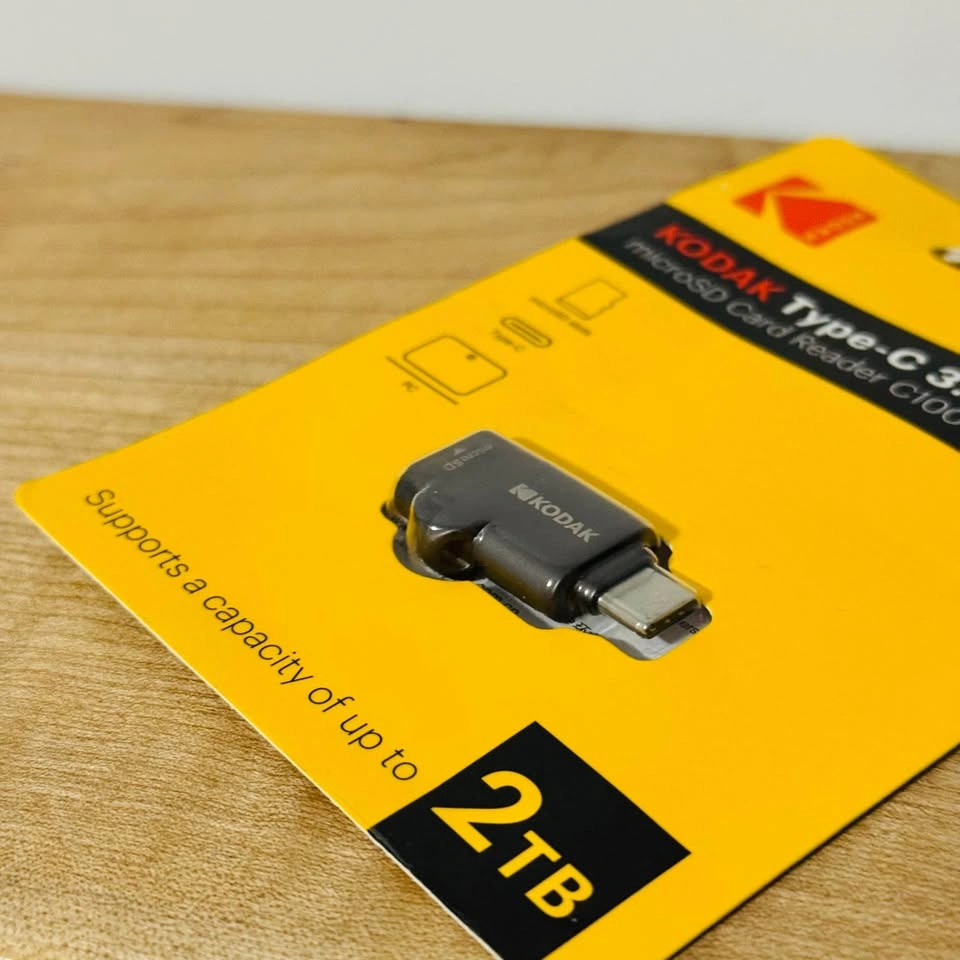 Kodak USB-C microSD Reader for Phone or Computer - Brand New - photo 2