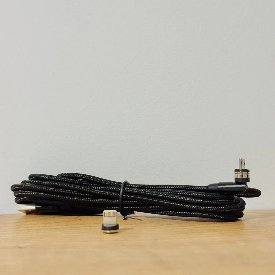 Magnetic Cable - Lightning and Micro USB - 10 ft - photo 2