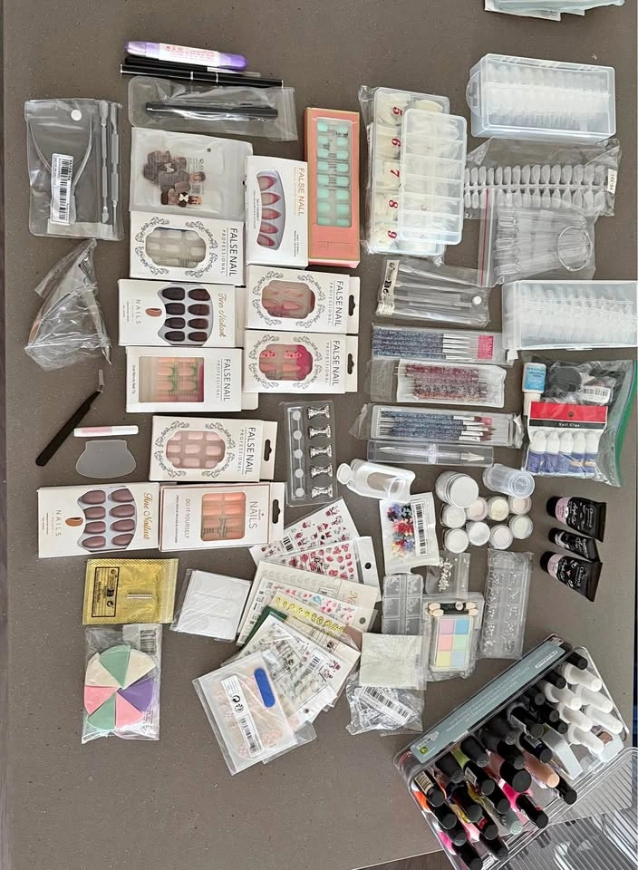Large Nail Art and Manicure Supply Bundle