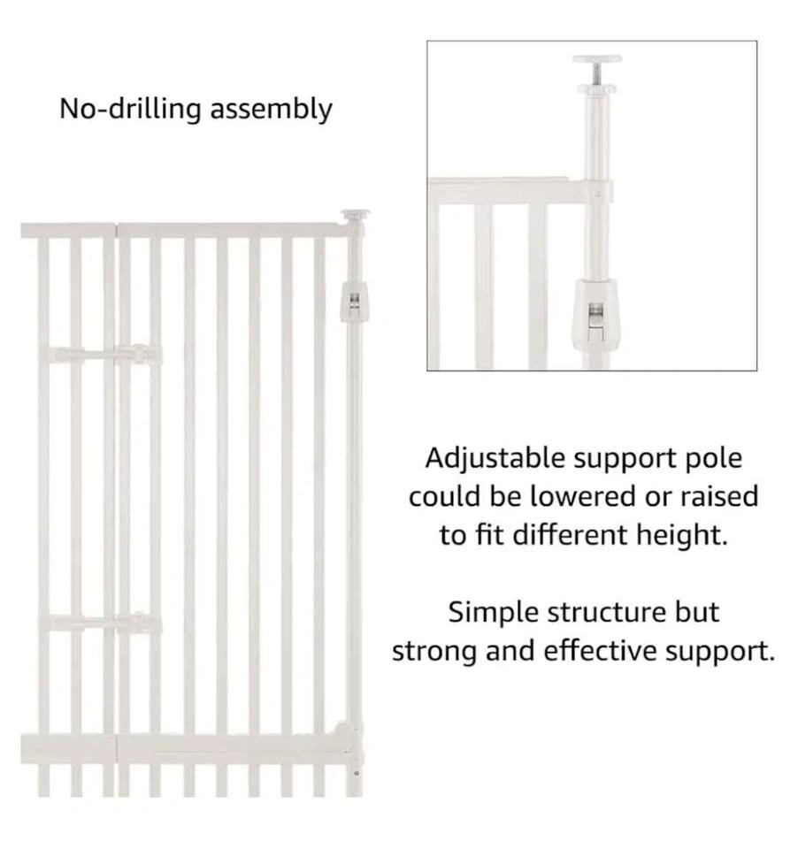 Cat Gate (extra tall for Doorways, 6-8ft High) - photo 2