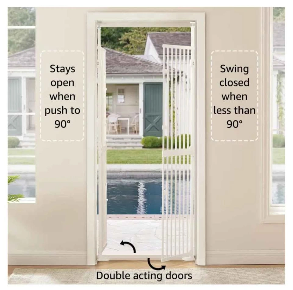Cat Gate (extra tall for Doorways, 6-8ft High) - photo 5